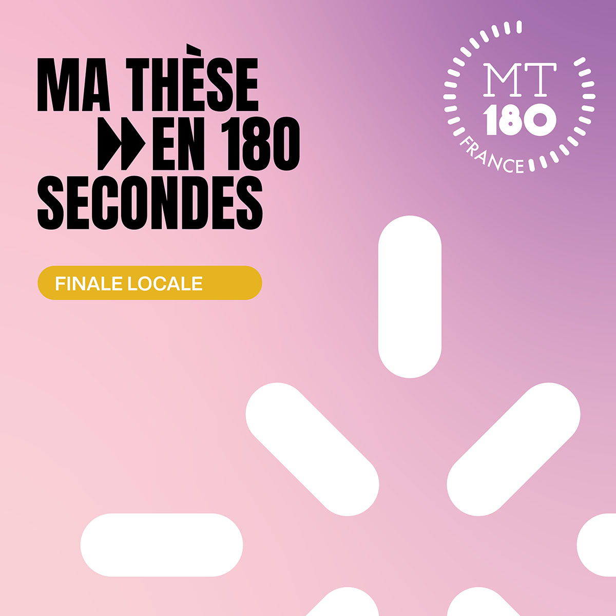 Illustration générique de finale locale Ma thèse en 180 secondes